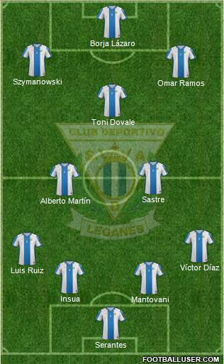 C.D. Leganés S.A.D. Formation 2015