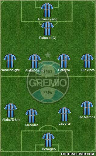 Grêmio FBPA Formation 2015