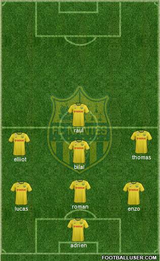 FC Nantes Formation 2015