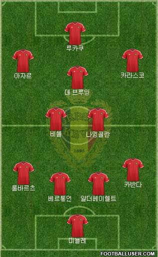 Belgium Formation 2015