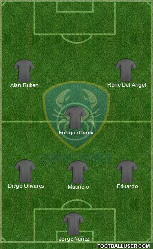 Club de Futbol Tampico Madero Formation 2015