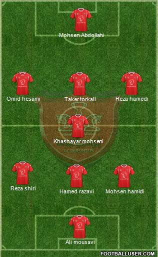 Persepolis Tehran Formation 2015