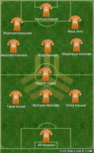 Saipa Karaj Formation 2015