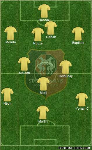 Stade Rennais Football Club Formation 2015