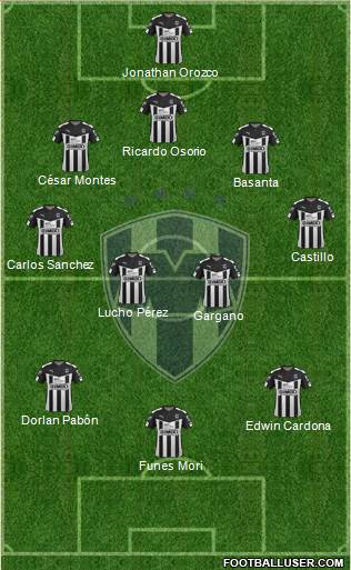 Club de Fútbol Monterrey Formation 2015