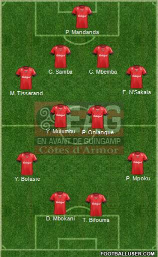 En Avant de Guingamp Formation 2015
