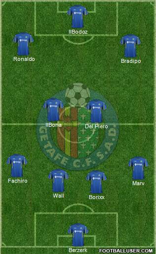 Getafe C.F., S.A.D. Formation 2015