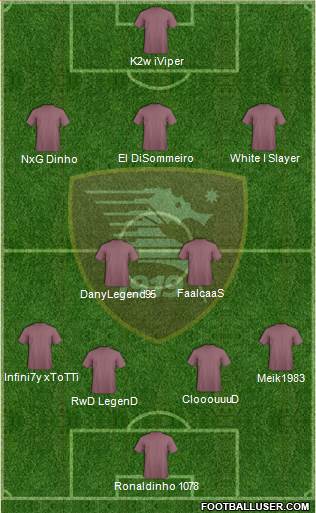 Salernitana Formation 2015