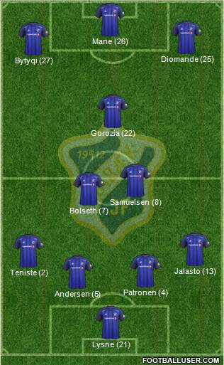 Stabæk Fotball Formation 2015