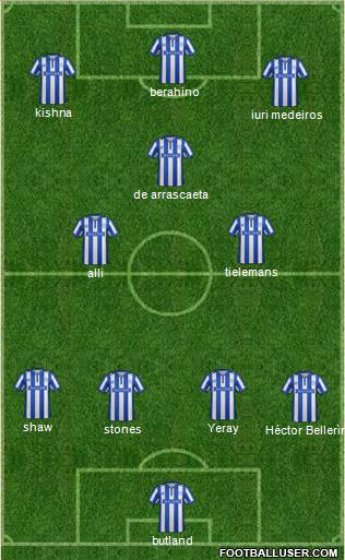 Sheffield Wednesday Formation 2015