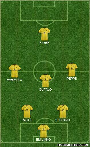 Aston Villa Formation 2015