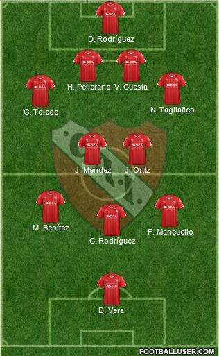 Independiente Formation 2015