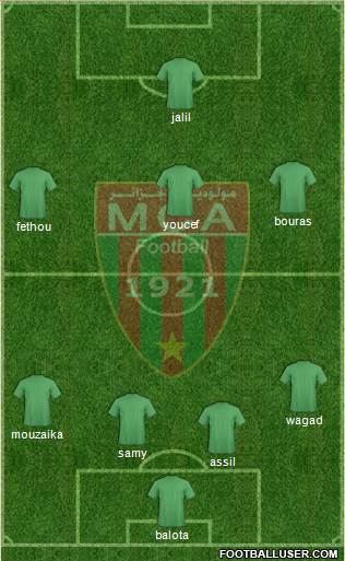 Mouloudia Club d'Alger football formation