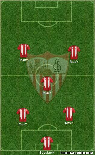 Sevilla F.C., S.A.D. Formation 2015