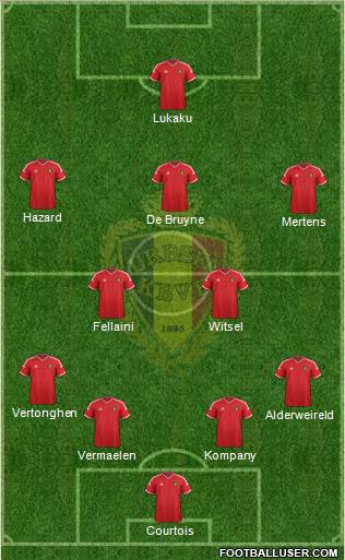Belgium Formation 2015