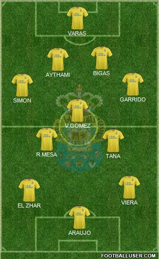 U.D. Las Palmas S.A.D. Formation 2015