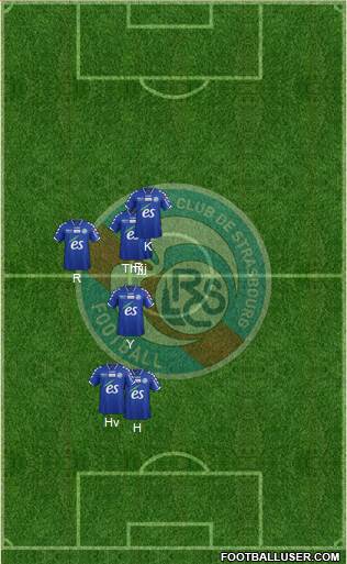 Racing Club de Strasbourg-Football Formation 2015