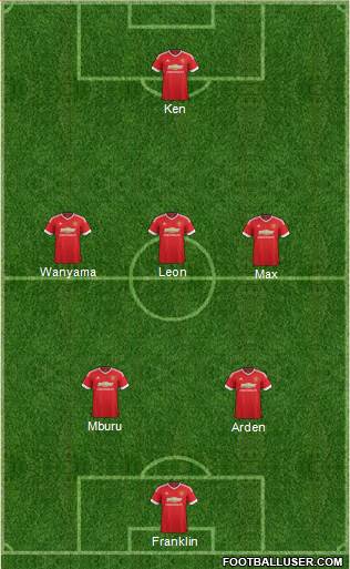 Manchester United Formation 2015