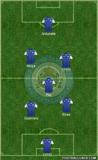 San Marino football formation