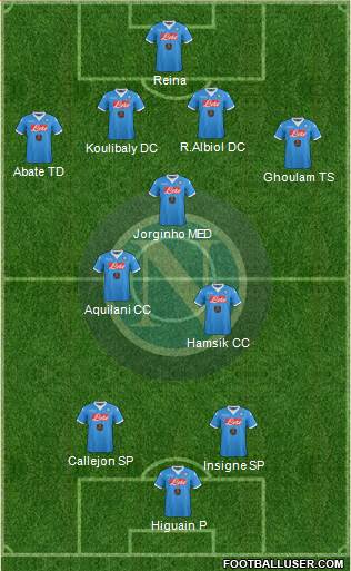 Napoli Formation 2015