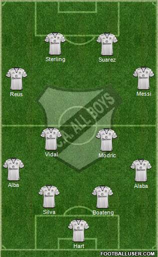All Boys Formation 2015