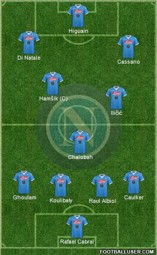 Napoli Formation 2015