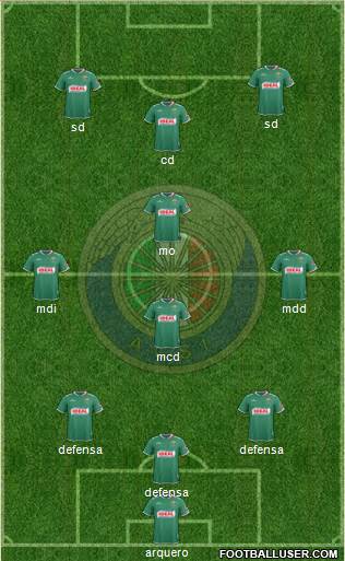 CD Audax Italiano de La Florida S.A.D.P. Formation 2015