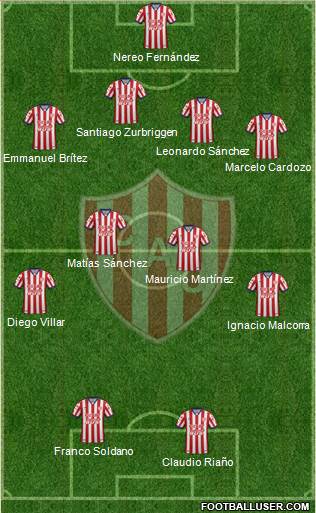 Unión de Santa Fe Formation 2015