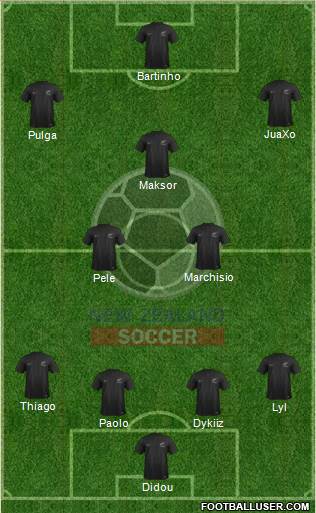 New Zealand Formation 2015