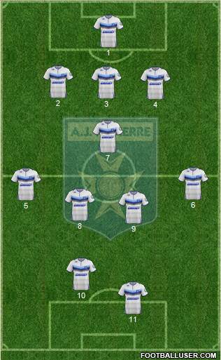 A.J. Auxerre Formation 2015
