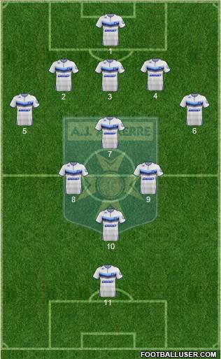 A.J. Auxerre Formation 2015