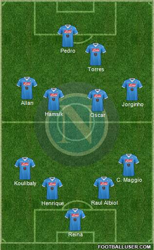 Napoli Formation 2015