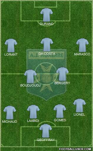 A.J. Auxerre Formation 2015