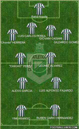 CDC Atlético Nacional Formation 2015