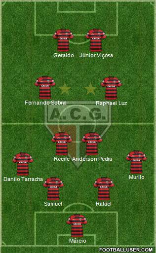 Atlético C Goianiense football formation