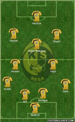 KS Besa Kavajë Formation 2015