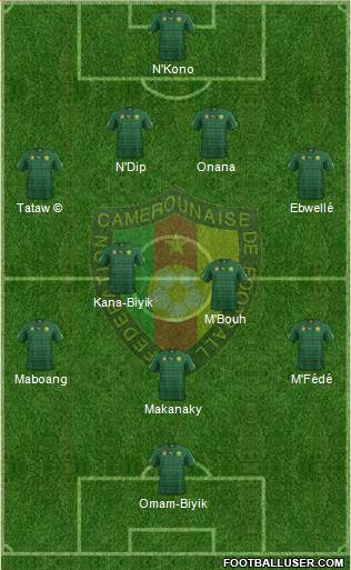 Cameroon Formation 2015
