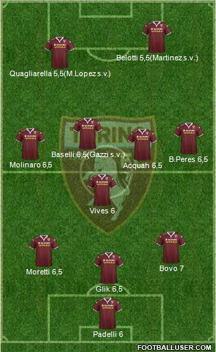 Torino Formation 2015