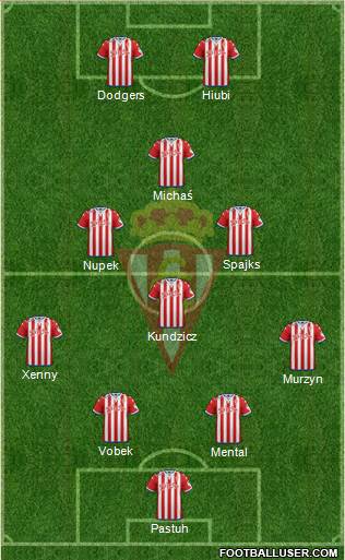 Real Sporting S.A.D. Formation 2015