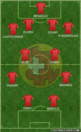 Switzerland Formation 2015