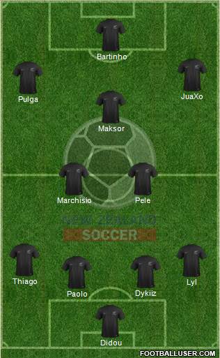 New Zealand Formation 2015