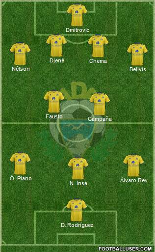 A.D. Alcorcón Formation 2015