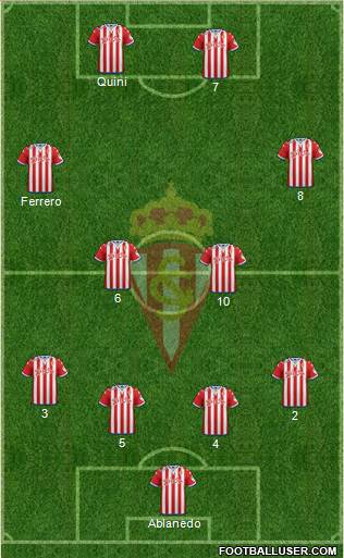 Real Sporting S.A.D. Formation 2015