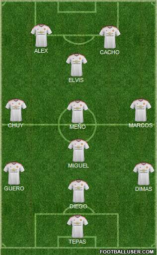 Manchester United Formation 2015