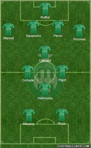 A.S. Saint-Etienne Formation 2015