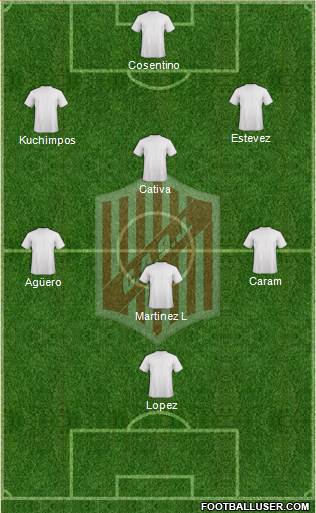 9 de Julio Formation 2015