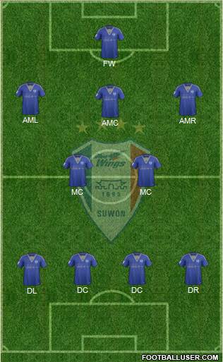 Suwon Samsung Blue Wings Formation 2015