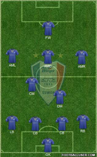 Suwon Samsung Blue Wings Formation 2015