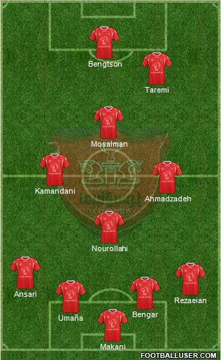 Persepolis Tehran Formation 2015