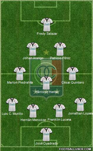 CD Once Caldas Formation 2015